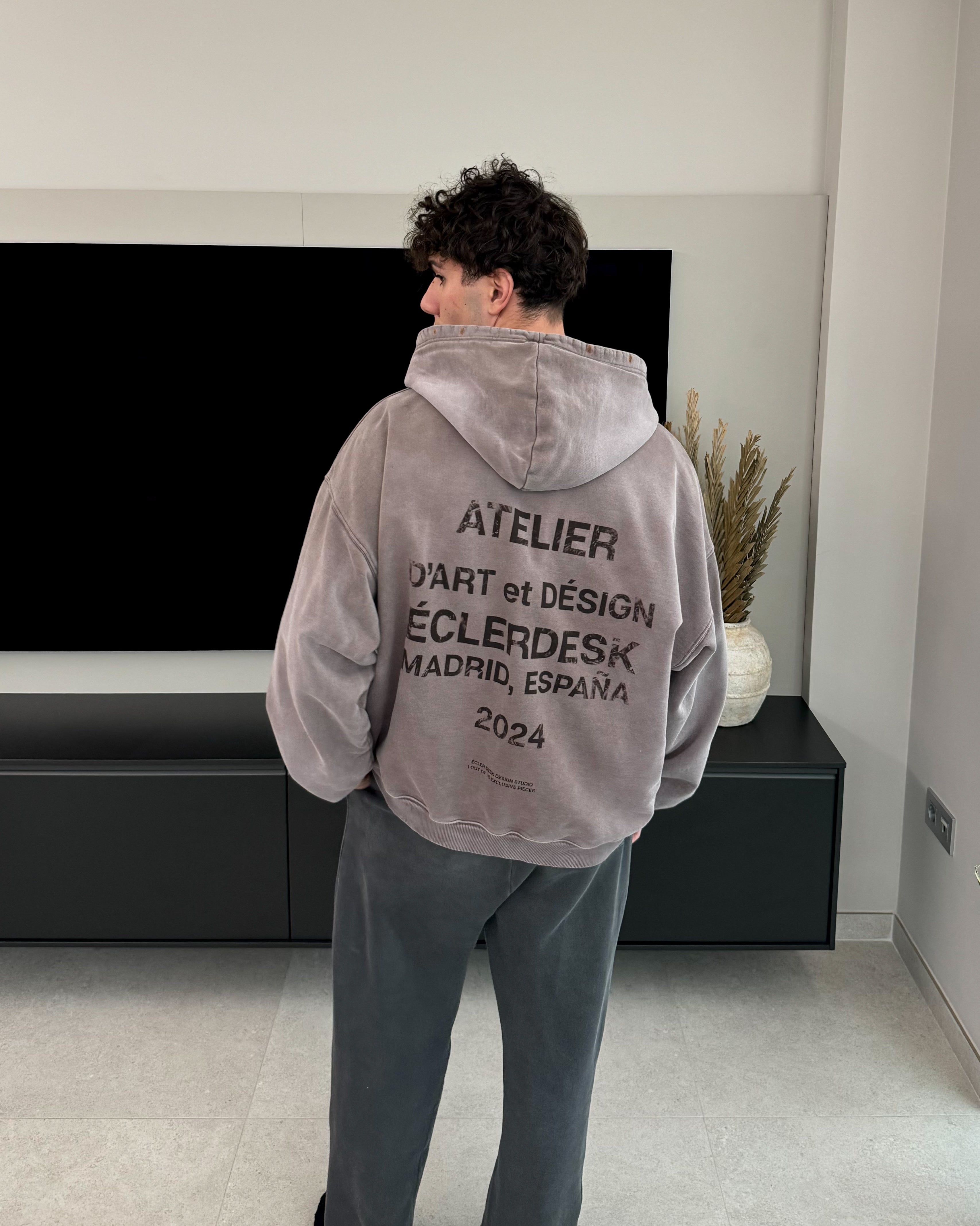 FADED MOCCA “ATELIER” ZIPPER