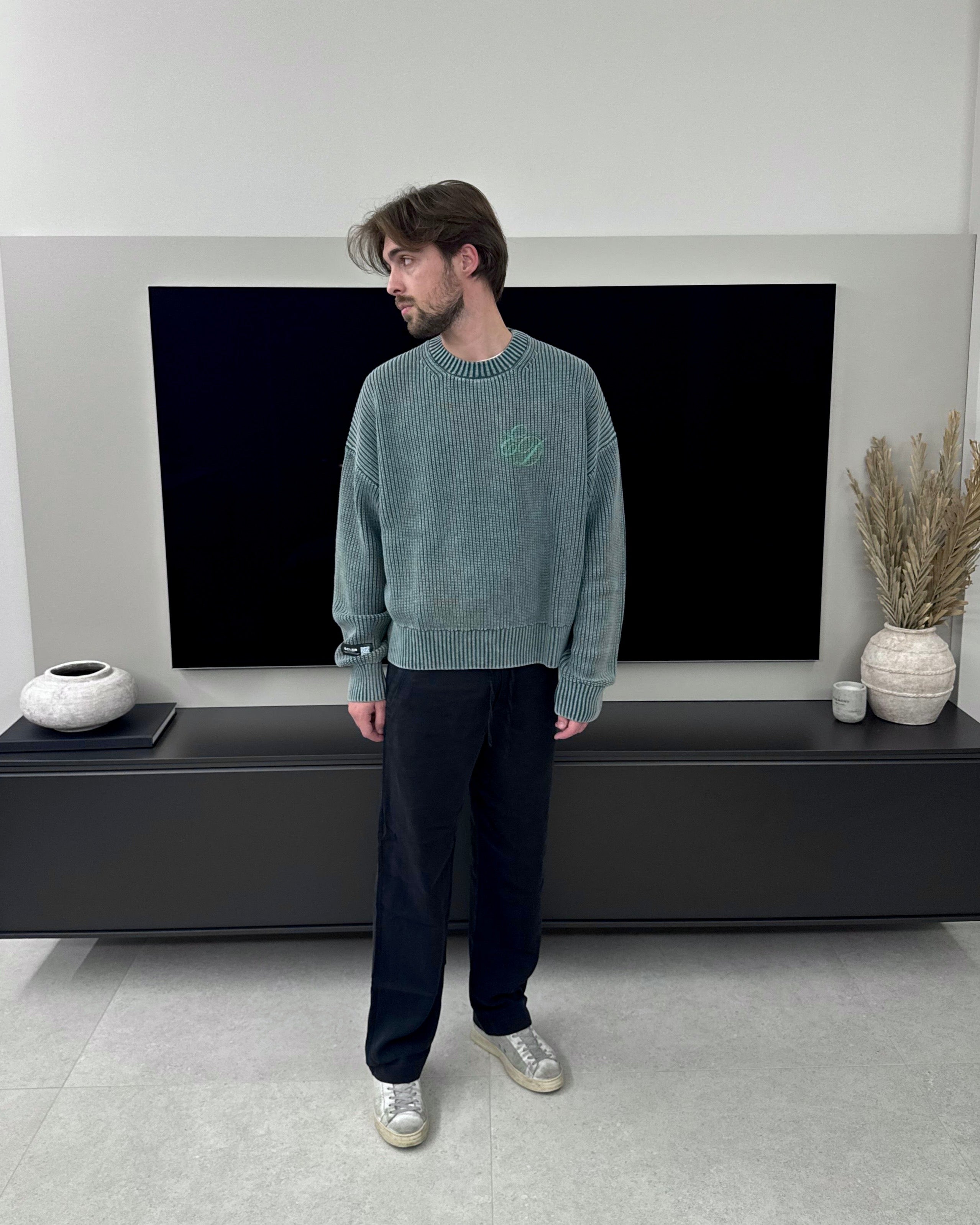 VINTAGE "ICON GREEN" KNIT