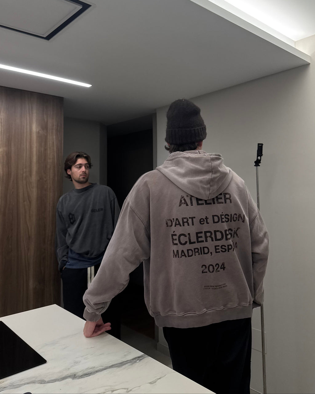 FADED MOCCA “ATELIER” ZIPPER