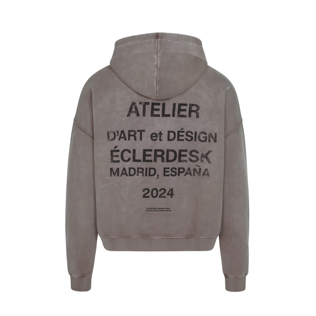 FADED MOCCA “ATELIER” ZIPPER