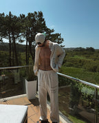 "ÎLE SAINTE" LINEN PANTS