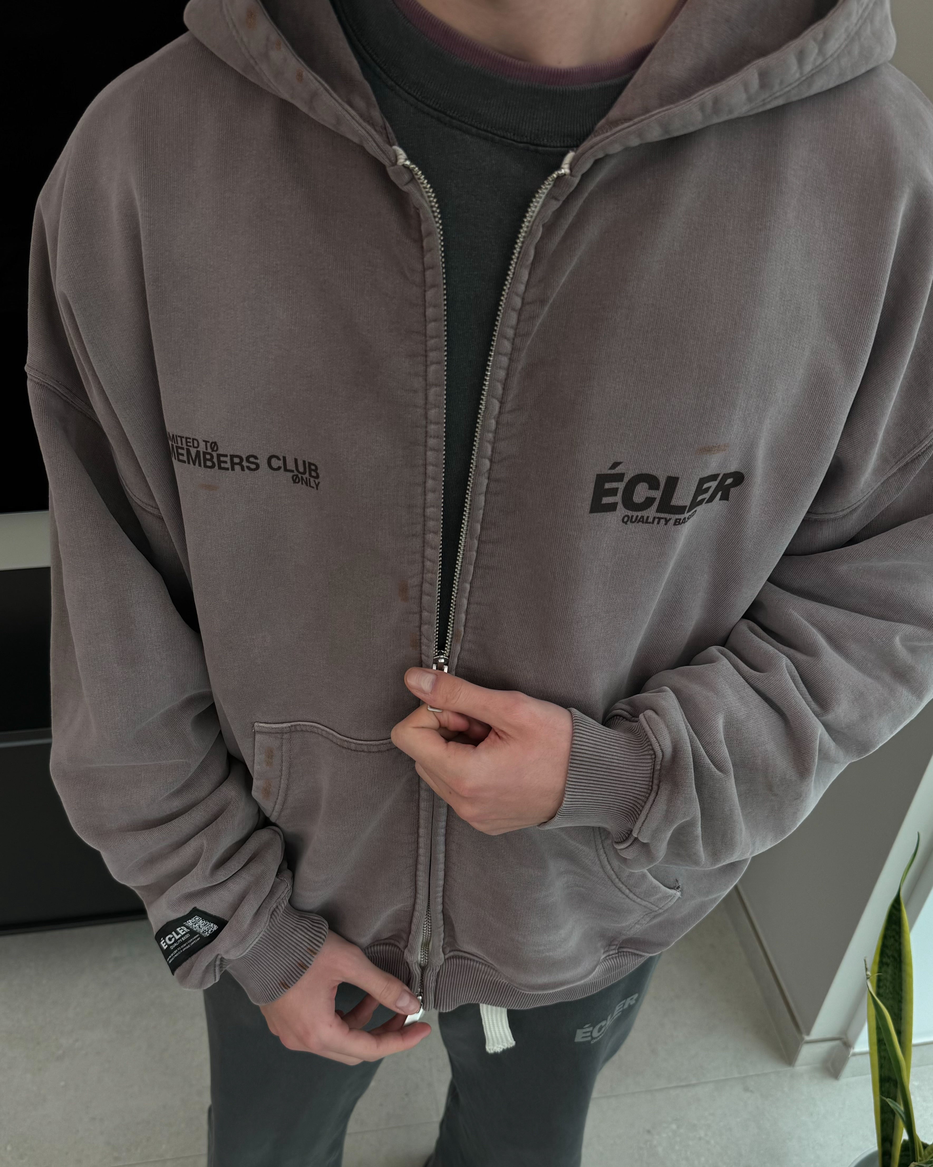 FADED MOCCA “ATELIER” ZIPPER