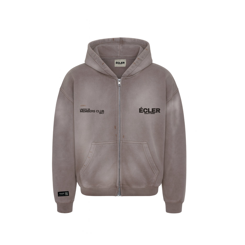 FADED MOCCA “ATELIER” ZIPPER