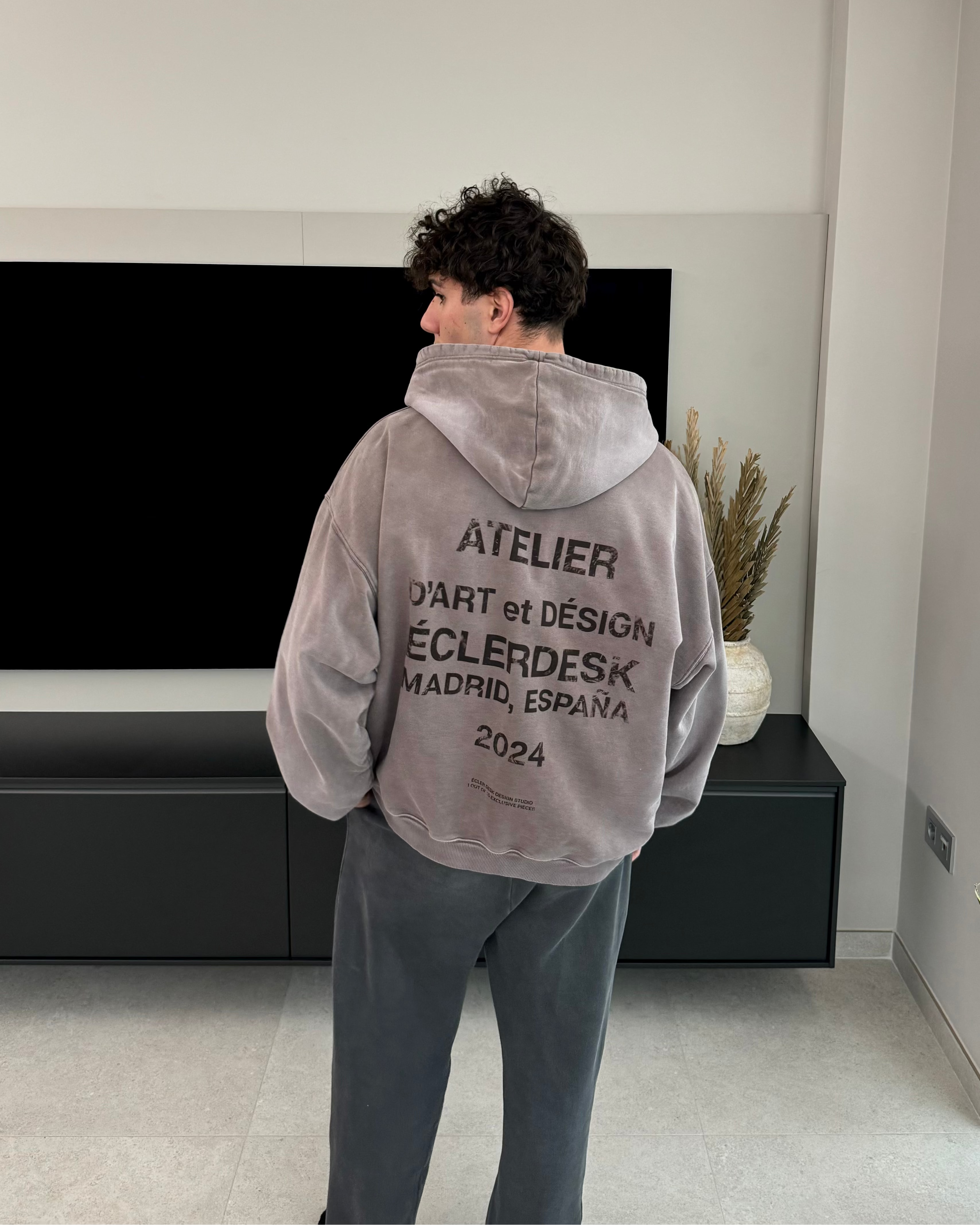 FADED MOCCA “ATELIER” ZIPPER