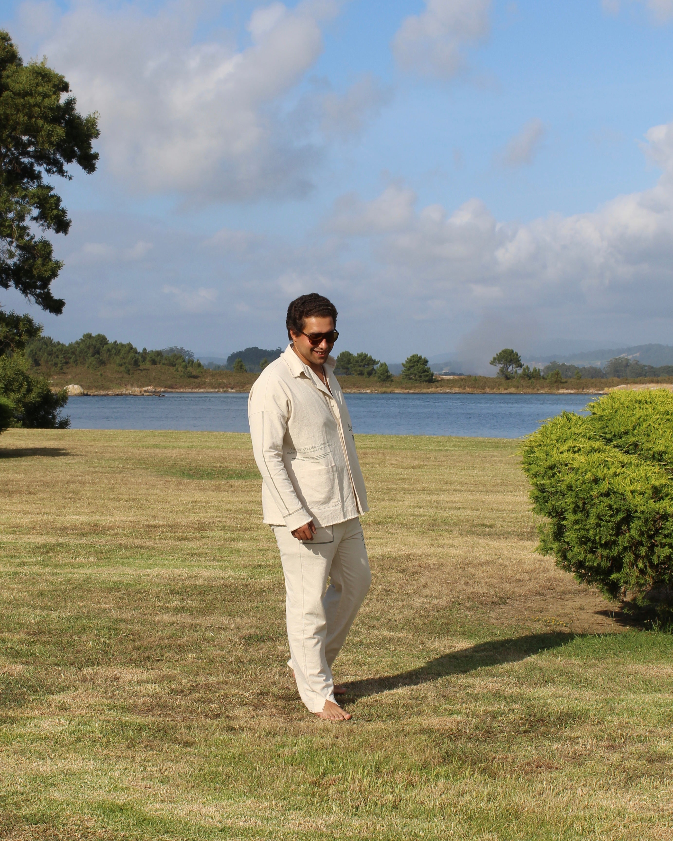 "ÎLE SAINTE" LINEN SHIRT