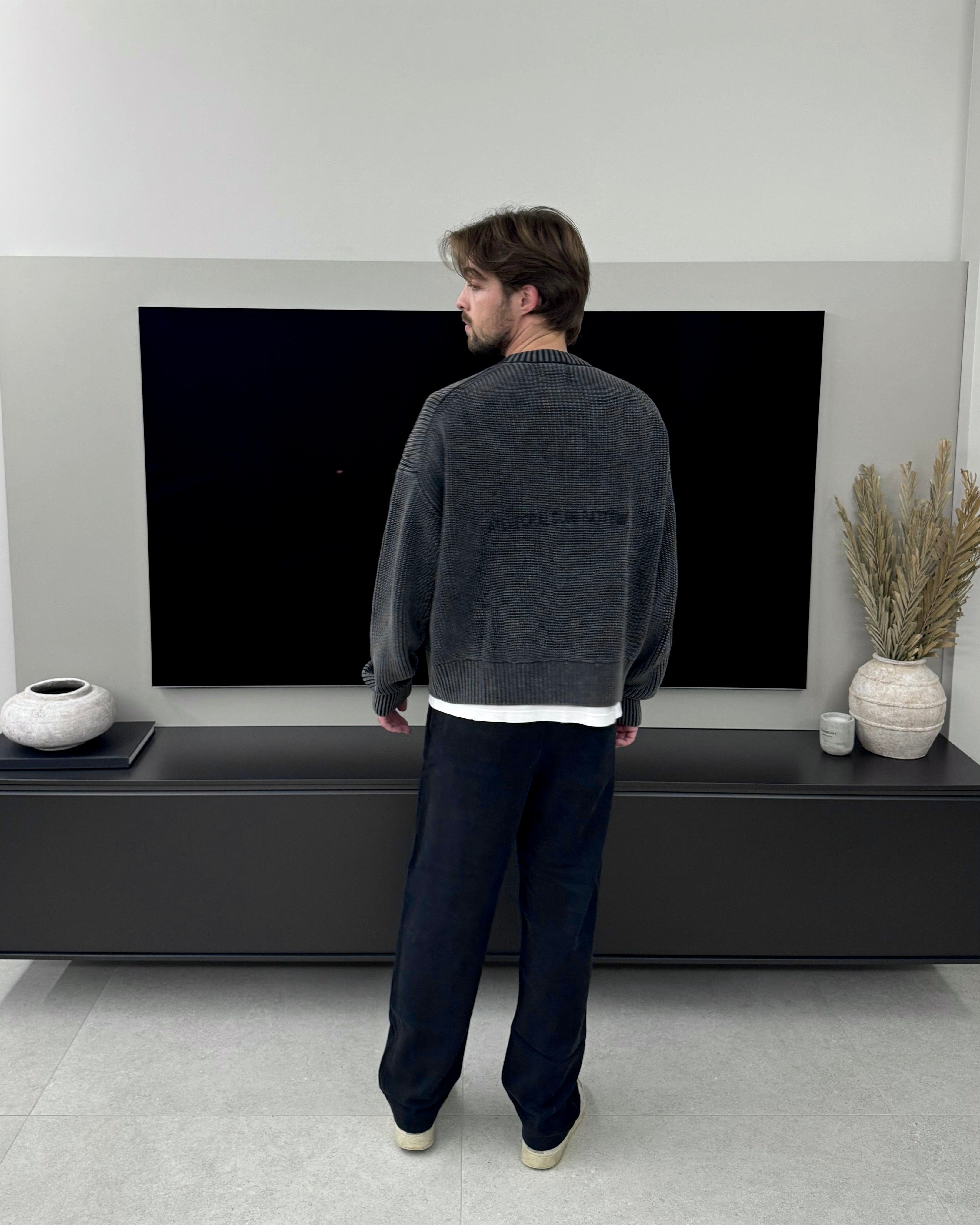 VINTAGE "CHEMICAL" BLACK KNITWEAR