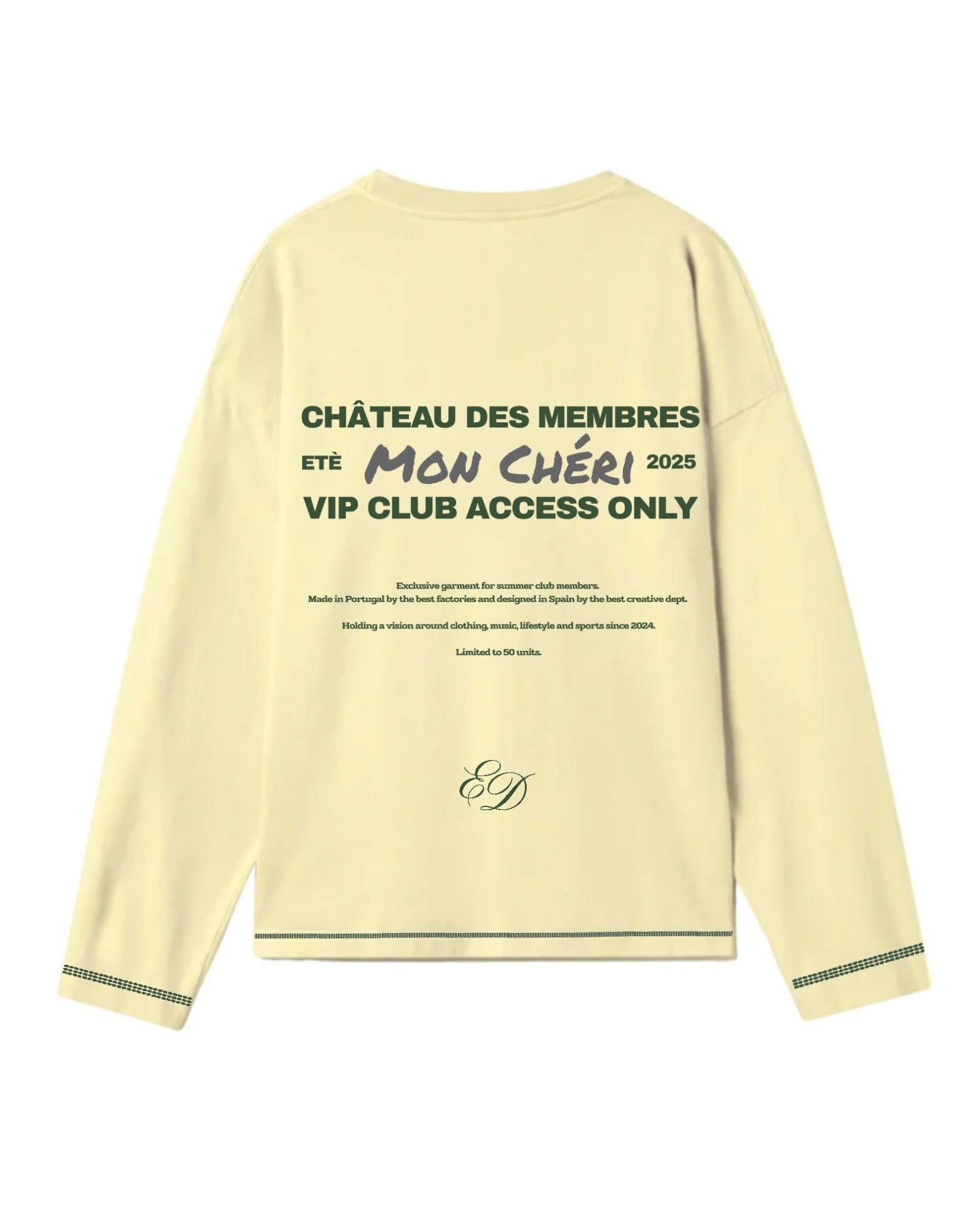 "MON CHÉRI" LONGSLEEVE