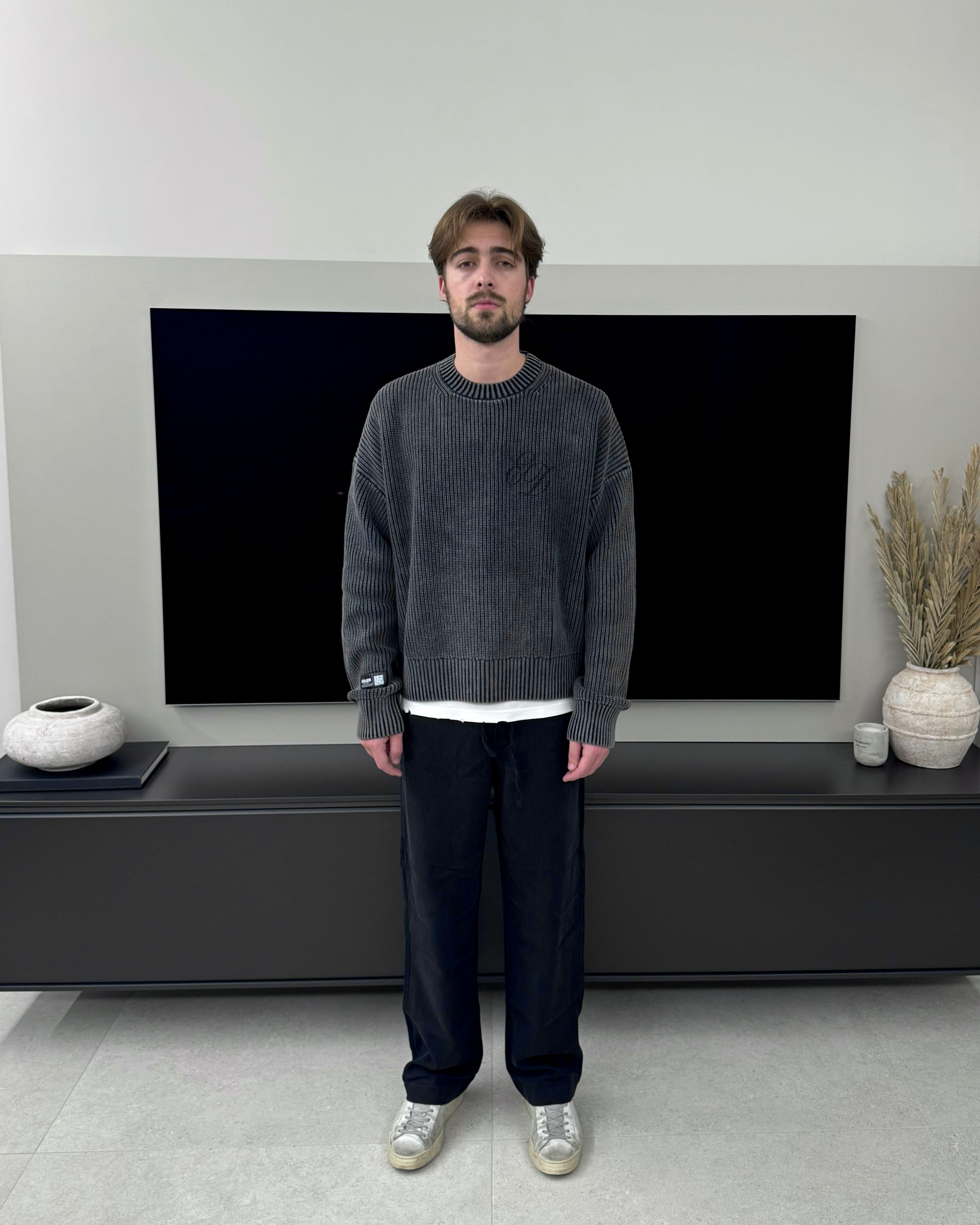 VINTAGE "CHEMICAL" BLACK KNITWEAR