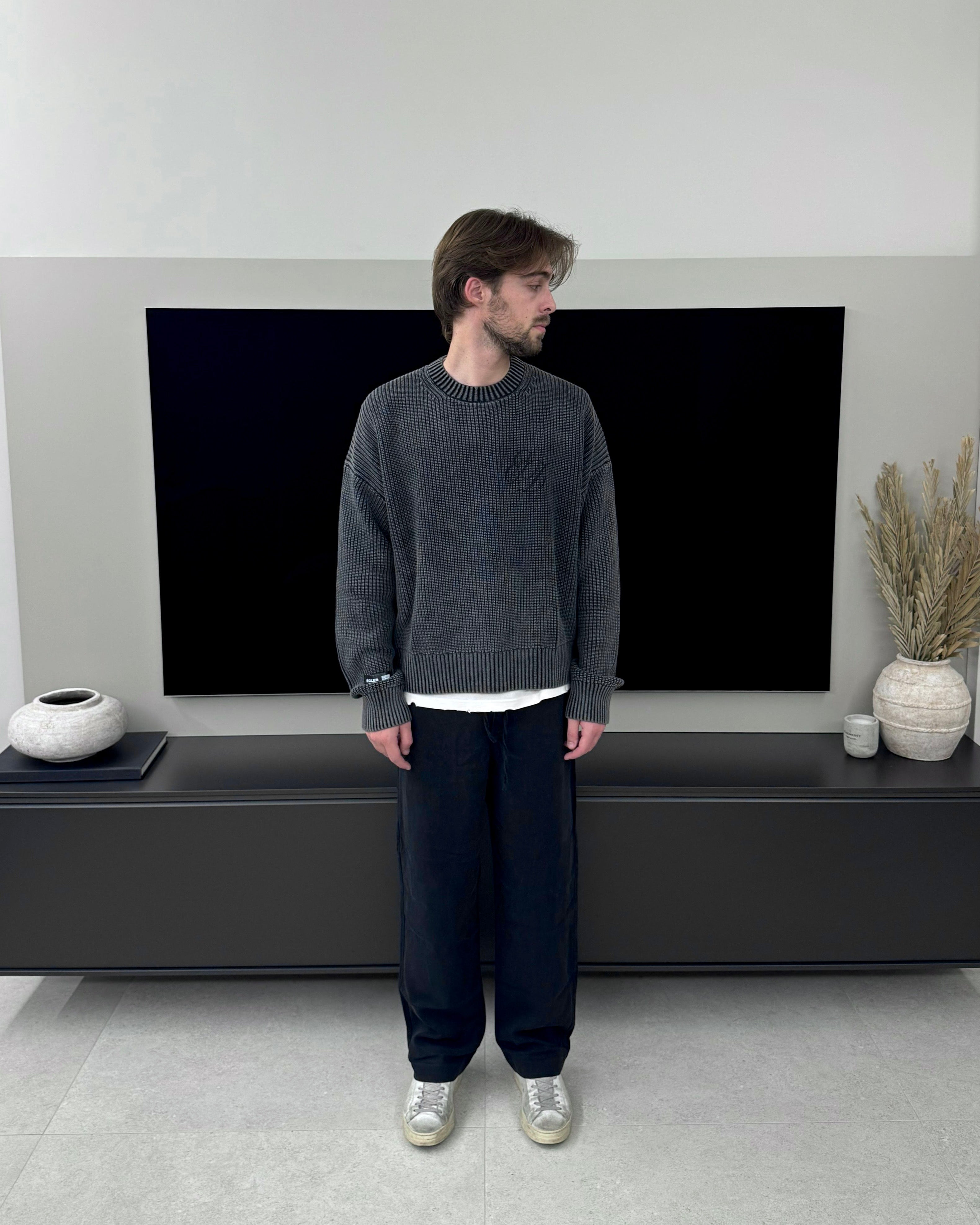 VINTAGE "CHEMICAL" BLACK KNITWEAR